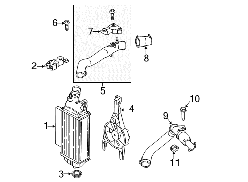 2019 Ford EcoSport Intercooler Diagram