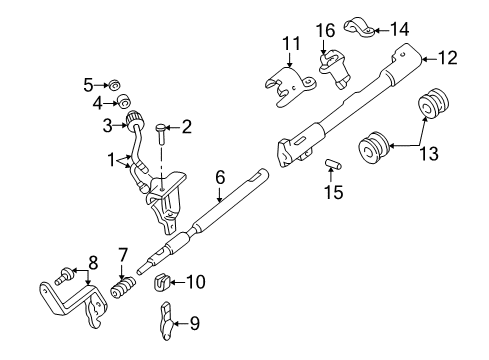 2001 Ford Explorer Sport Housing & Components Diagram 1 - Thumbnail