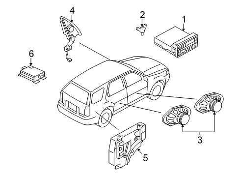 2007 Mercury Mariner Sound System Diagram