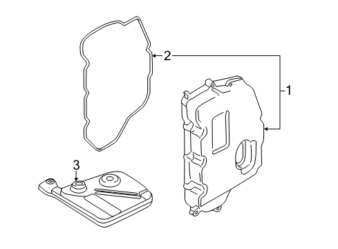 2019 Lincoln MKC Transaxle Parts Diagram 1 - Thumbnail