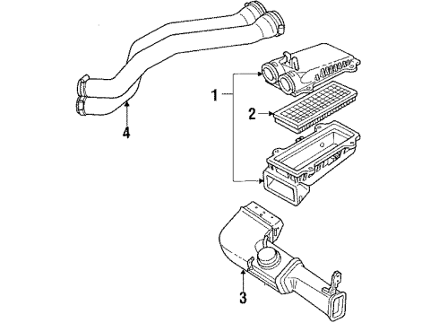 1988 Ford F-250 Filters Diagram 2 - Thumbnail