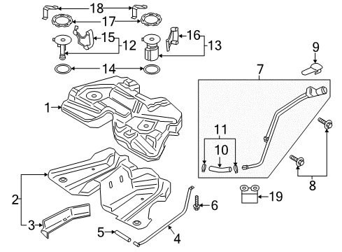 2018 Lincoln Continental Fuel Supply Diagram