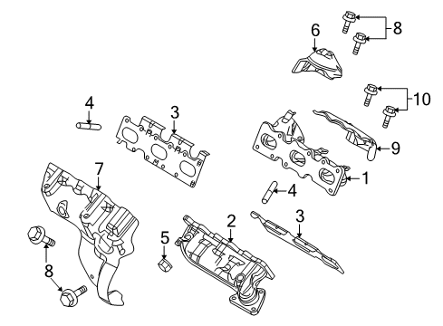 2019 Ford Explorer Exhaust Manifold Diagram 2 - Thumbnail