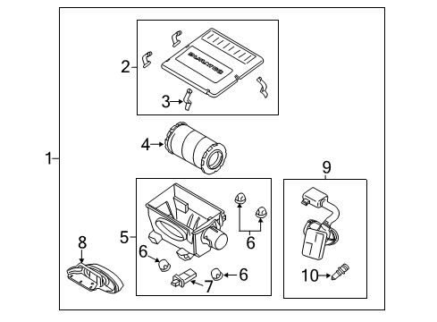 2012 Ford Escape Filters Diagram 3 - Thumbnail