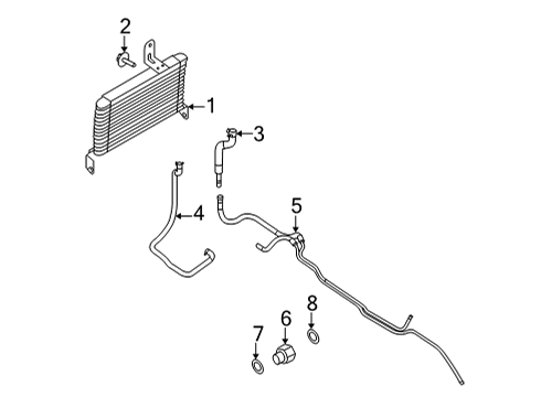 2019 Ford E-350 Super Duty Trans Oil Cooler Diagram