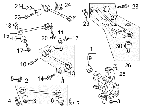 2024 Ford Expedition Rear Suspension Diagram