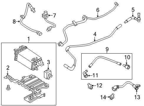 2018 Ford Police Interceptor Sedan Powertrain Control Diagram