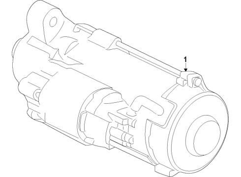 2021 Ford F-150 Starter Diagram 1 - Thumbnail