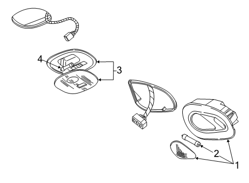 2004 Lincoln Navigator Interior Lamps Diagram