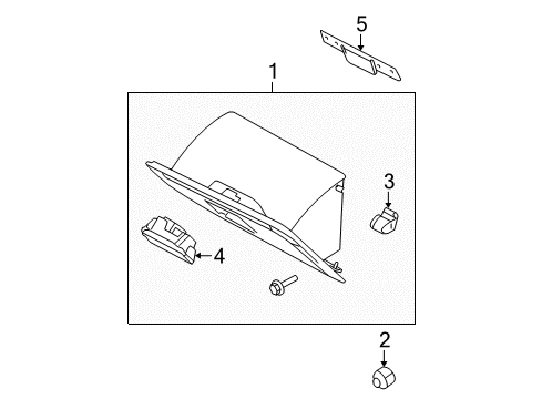 2011 Ford Focus Glove Box Diagram