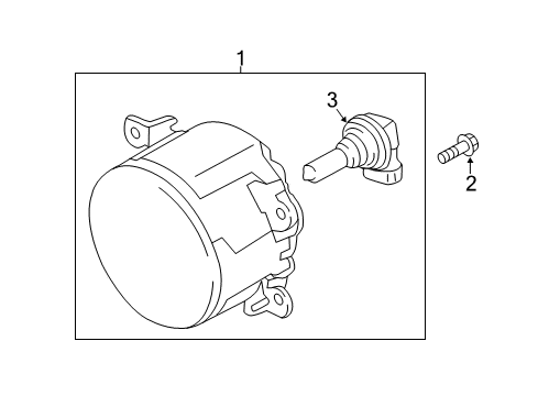 2015 Ford Mustang Chassis Electrical - Fog Lamps Diagram