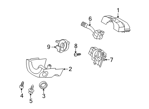 2014 Ford Mustang Switches Diagram