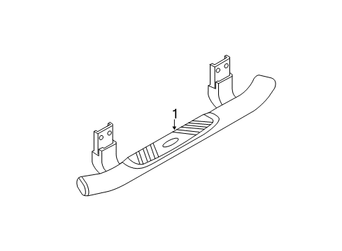 2013 Ford F-350 Super Duty Running Board Diagram 9 - Thumbnail