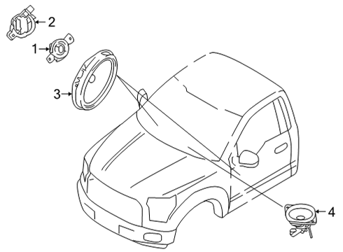 2022 Ford F-150 Sound System Diagram 5 - Thumbnail