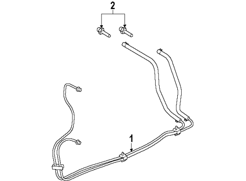 2009 Mercury Milan Trans Oil Cooler Diagram 3 - Thumbnail