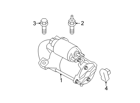 2014 Lincoln MKX Starter Diagram