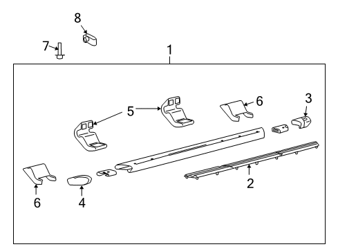 2012 Ford F-150 Running Board Diagram 20 - Thumbnail