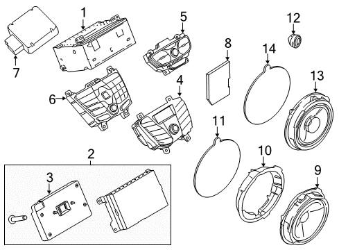 2016 Ford Transit Connect Sound System Diagram