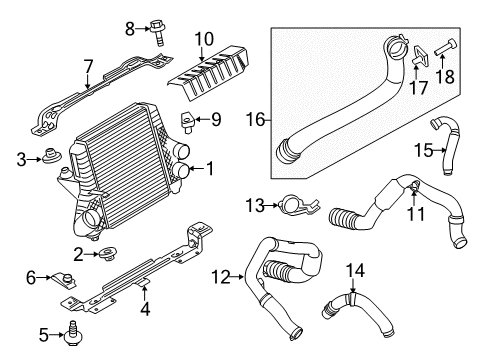 2012 Ford F-150 Intercooler Diagram