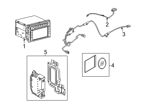 2009 Ford Explorer Navigation System Diagram