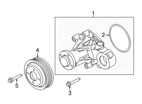 2013 Ford Mustang Water Pump Diagram 4 - Thumbnail