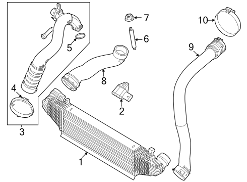 2024 Ford Mustang Intercooler Diagram