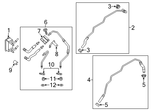 2014 Ford Fusion Trans Oil Cooler Diagram