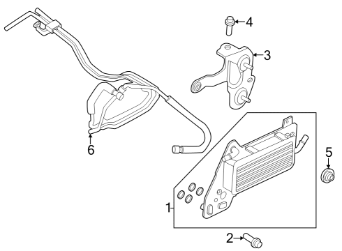 2024 Lincoln Navigator Trans Oil Cooler Diagram