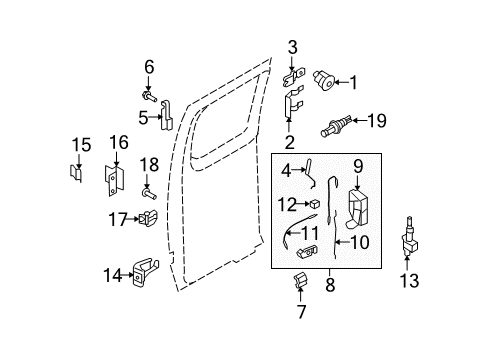 2012 Ford E-250 Switches Diagram 2 - Thumbnail