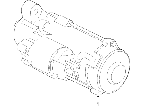 2022 Lincoln Navigator Starter Diagram 2 - Thumbnail