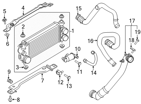 2017 Ford F-150 Intercooler Diagram