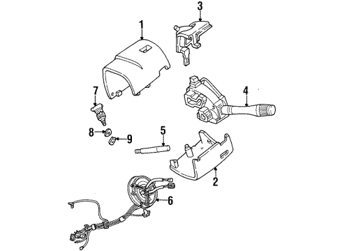 2002 Mercury Grand Marquis Trunk Diagram