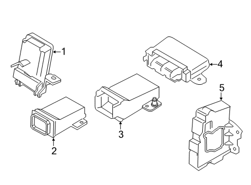 2021 Ford F-350 Super Duty Headlamps Diagram