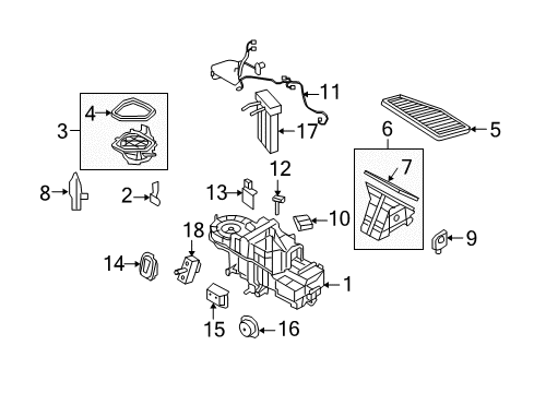 2009 Mercury Mariner Air Conditioner Diagram 6 - Thumbnail