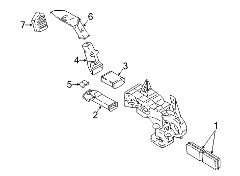 2020 Lincoln Navigator Ducts Diagram 3 - Thumbnail