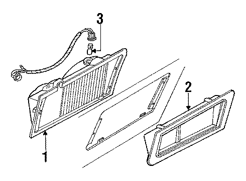 1986 Lincoln Continental Backup Lamps Diagram