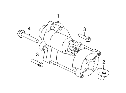 2010 Ford F-350 Super Duty Starter, Electrical Diagram 2 - Thumbnail