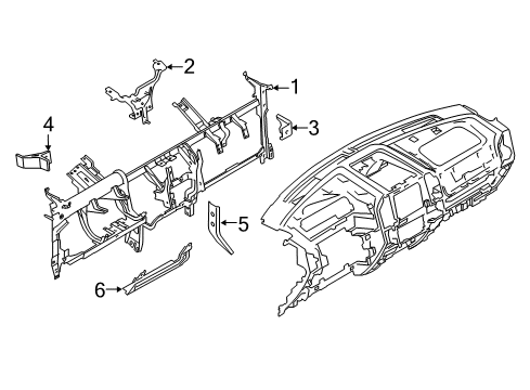 2018 Lincoln Navigator Instrument Panel Diagram