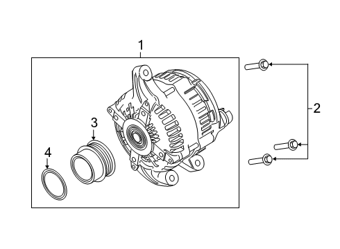 2023 Lincoln Nautilus Alternator Diagram