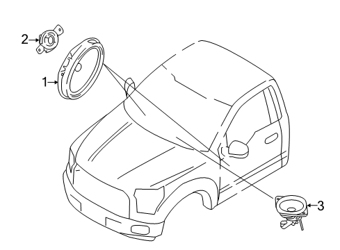 2017 Ford F-250 Super Duty Sound System Diagram