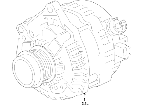 2021 Ford F-150 Alternator Diagram 5 - Thumbnail