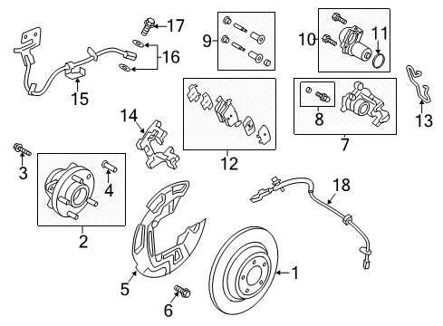 2018 Ford Fusion Parking Brake Diagram 2 - Thumbnail