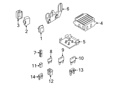 2008 Ford E-150 Fuse & Relay Diagram 2 - Thumbnail