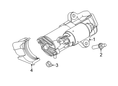 2017 Lincoln MKC Starter, Electrical Diagram