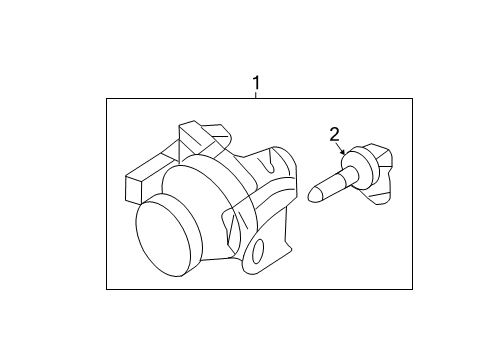 2007 Lincoln MKZ Bulbs Diagram 1 - Thumbnail