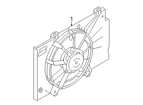 2019 Ford EcoSport Cooling System, Radiator, Water Pump, Cooling Fan Diagram