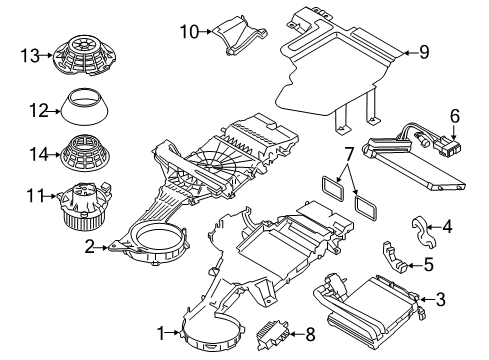 2015 Ford Transit Connect Auxiliary Heater & A/C Diagram 2 - Thumbnail