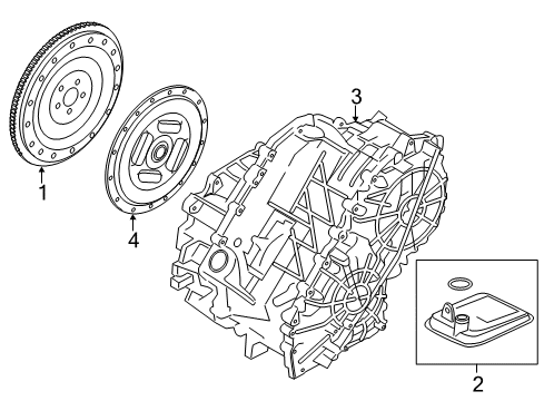 2013 Ford Fusion Transaxle Parts Diagram 3 - Thumbnail