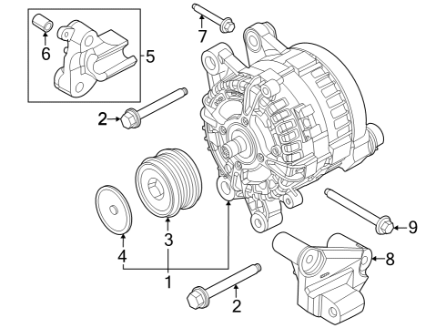 2024 Ford Mustang Alternator Diagram