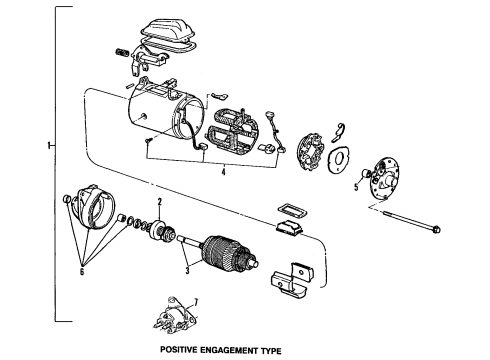 1989 Ford Ranger Starter Diagram